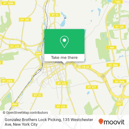 Mapa de Gonzalez Brothers Lock Picking, 135 Westchester Ave