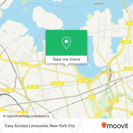 Mapa de Easy Access Limousine