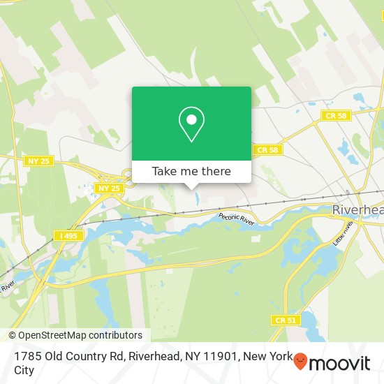 1785 Old Country Rd, Riverhead, NY 11901 map