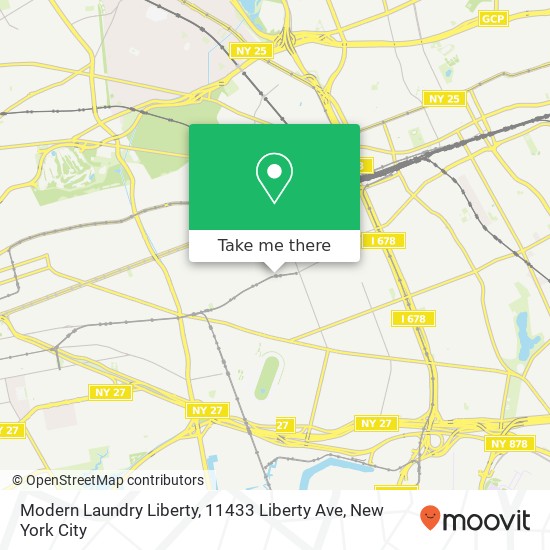 Modern Laundry Liberty, 11433 Liberty Ave map