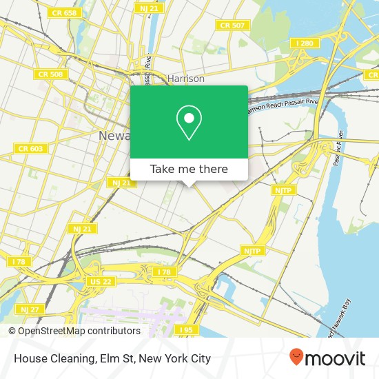 Mapa de House Cleaning, Elm St