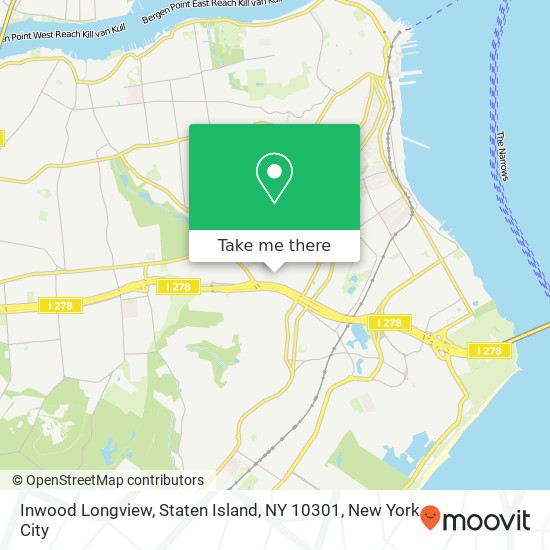 Inwood Longview, Staten Island, NY 10301 map