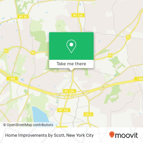 Home Improvements by Scott map