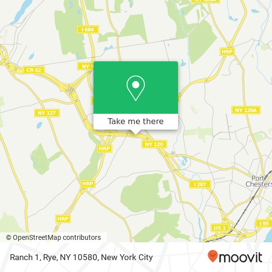 Mapa de Ranch 1, Rye, NY 10580