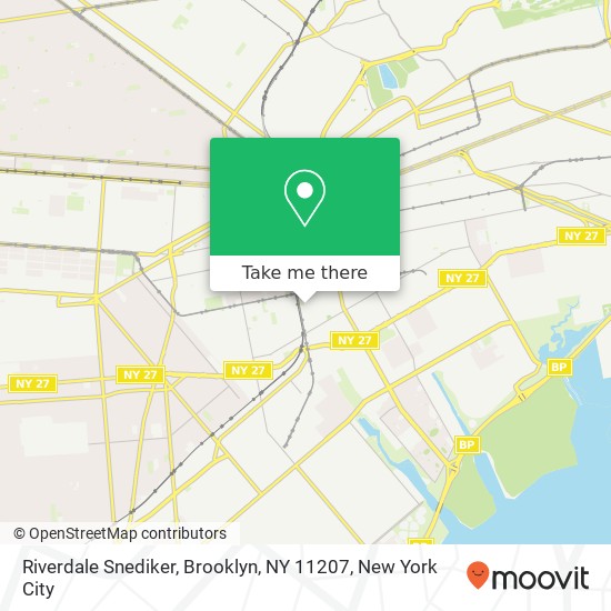 Riverdale Snediker, Brooklyn, NY 11207 map