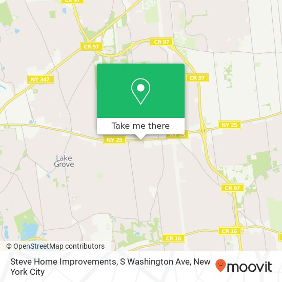 Mapa de Steve Home Improvements, S Washington Ave