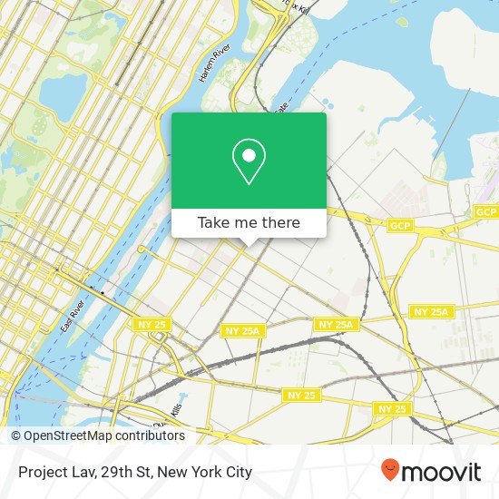 Mapa de Project Lav, 29th St