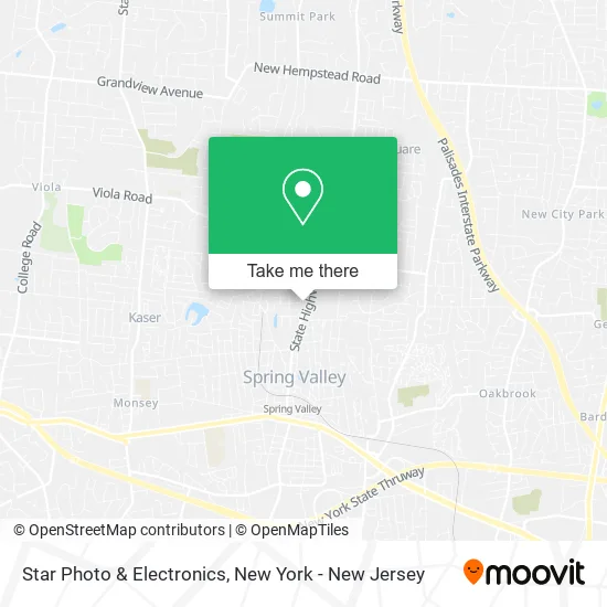 Star Photo & Electronics map