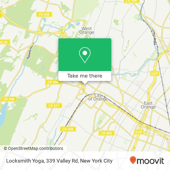 Locksmith Yoga, 339 Valley Rd map