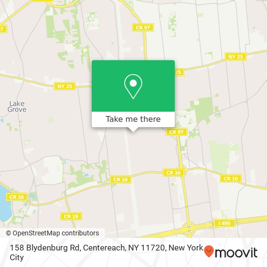 158 Blydenburg Rd, Centereach, NY 11720 map