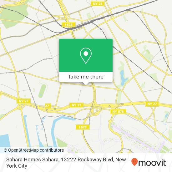 Sahara Homes Sahara, 13222 Rockaway Blvd map