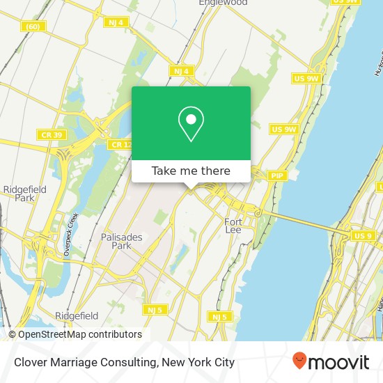 Clover Marriage Consulting map