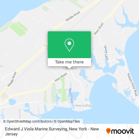 Edward J Viola Marine Surveying map