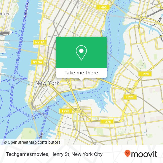 Mapa de Techgamesmovies, Henry St