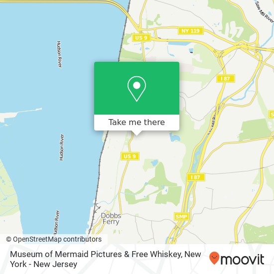 Mapa de Museum of Mermaid Pictures & Free Whiskey