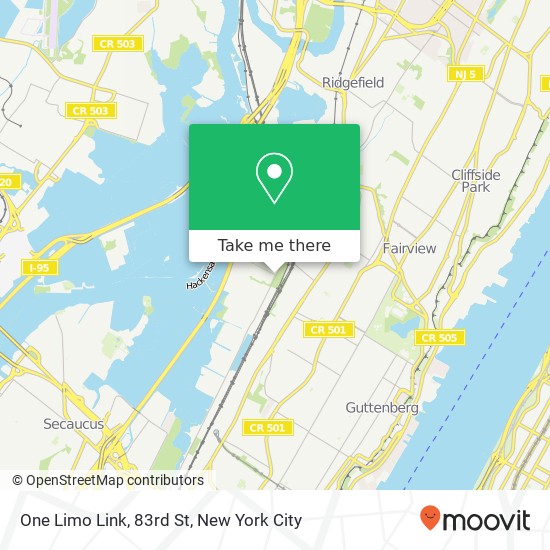 Mapa de One Limo Link, 83rd St