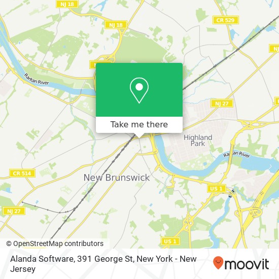 Alanda Software, 391 George St map