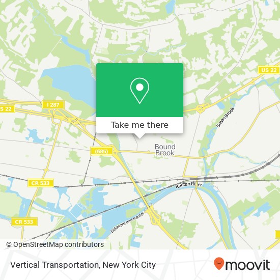 Vertical Transportation map