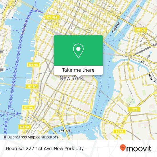 Hearusa, 222 1st Ave map