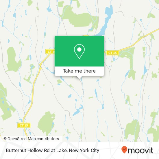 Butternut Hollow Rd at Lake, Greenwich, CT 06830 map
