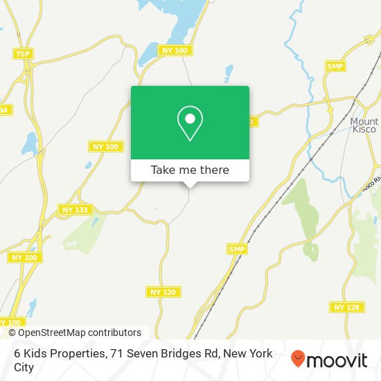 6 Kids Properties, 71 Seven Bridges Rd map