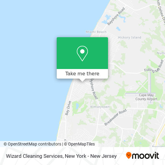 Mapa de Wizard Cleaning Services