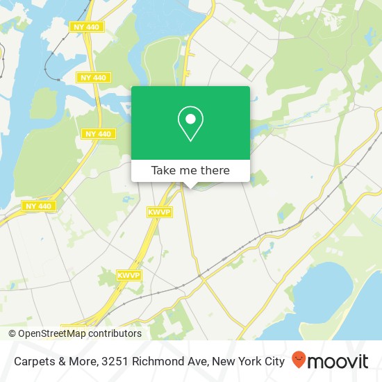 Mapa de Carpets & More, 3251 Richmond Ave