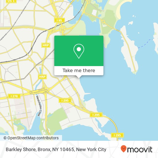Mapa de Barkley Shore, Bronx, NY 10465