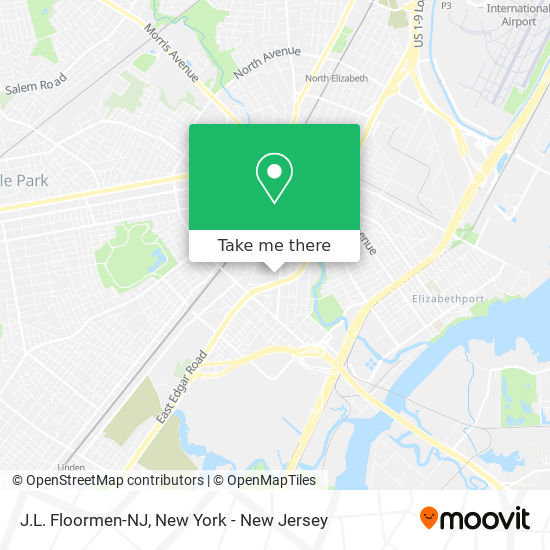 J.L. Floormen-NJ map