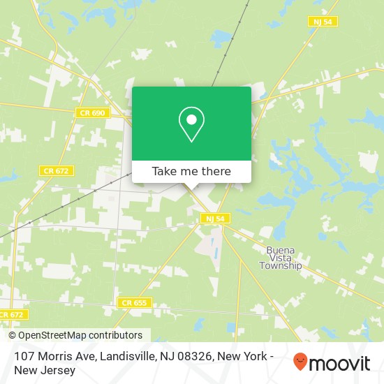 107 Morris Ave, Landisville, NJ 08326 map