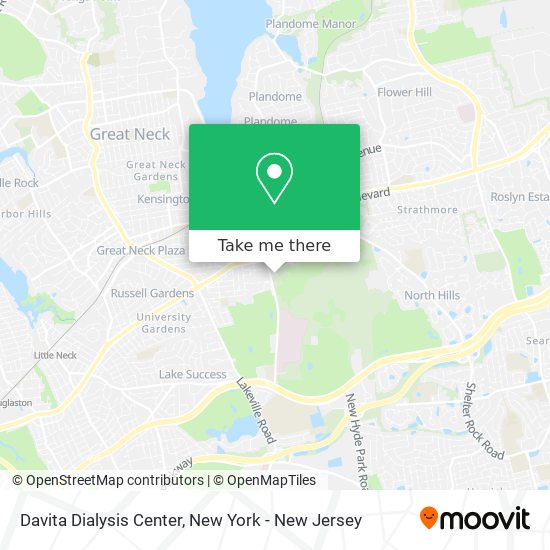 Mapa de Davita Dialysis Center