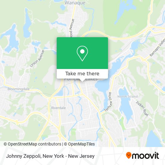 Johnny Zeppoli map