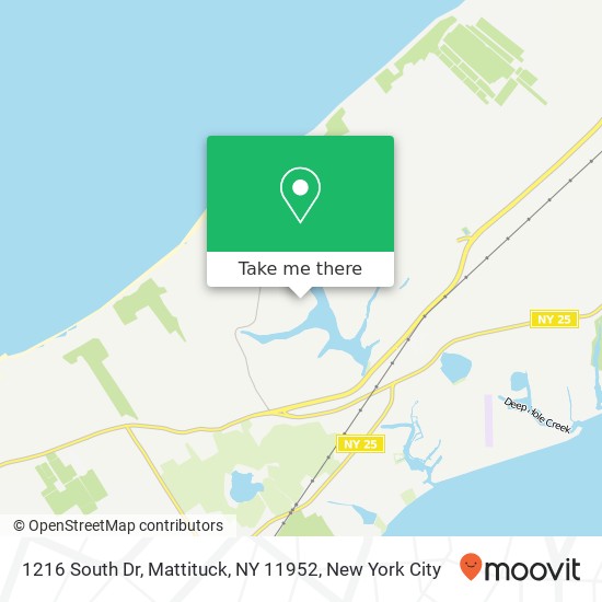 1216 South Dr, Mattituck, NY 11952 map