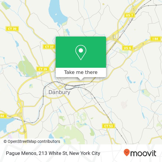 Mapa de Pague Menos, 213 White St