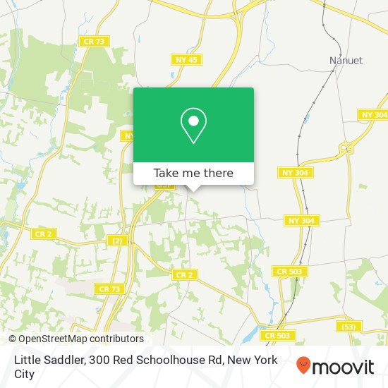 Little Saddler, 300 Red Schoolhouse Rd map