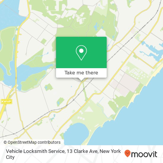 Vehicle Locksmith Service, 13 Clarke Ave map