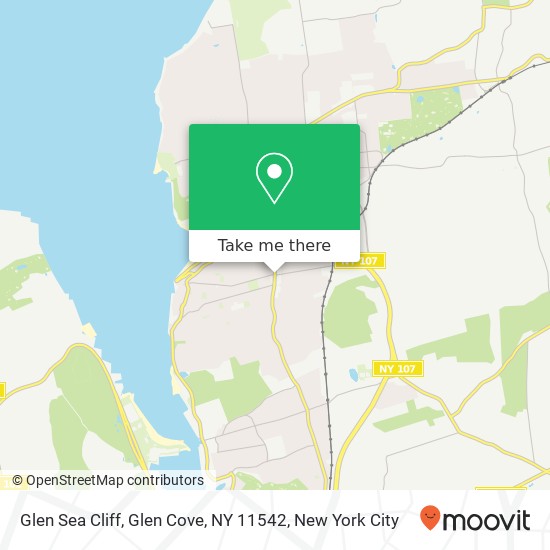 Glen Sea Cliff, Glen Cove, NY 11542 map