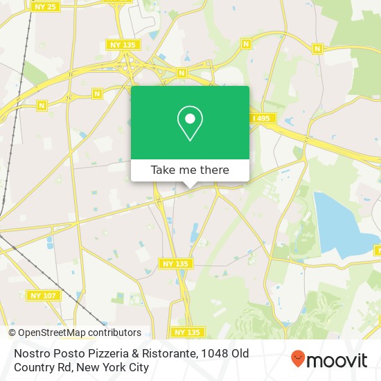 Nostro Posto Pizzeria & Ristorante, 1048 Old Country Rd map