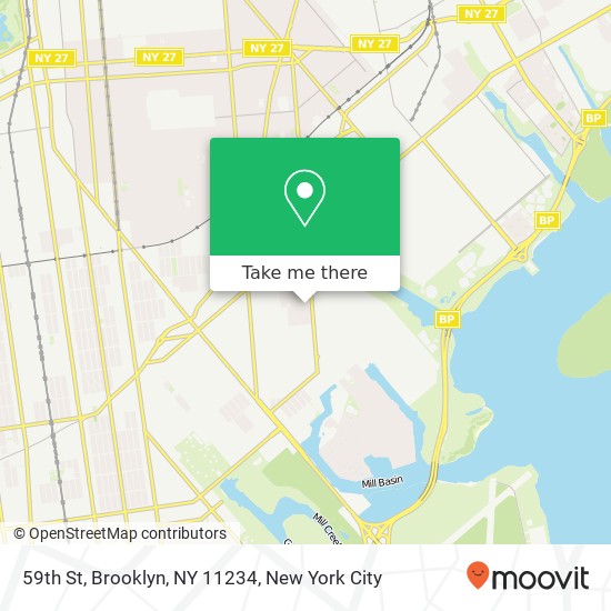 59th St, Brooklyn, NY 11234 map