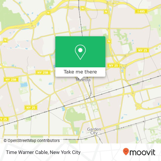 Time Warner Cable map