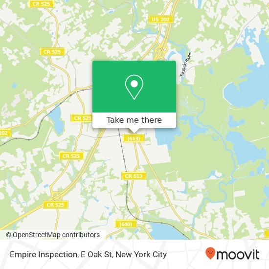Empire Inspection, E Oak St map