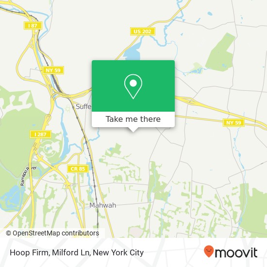 Hoop Firm, Milford Ln map
