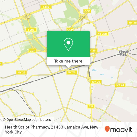 Health Script Pharmacy, 21433 Jamaica Ave map