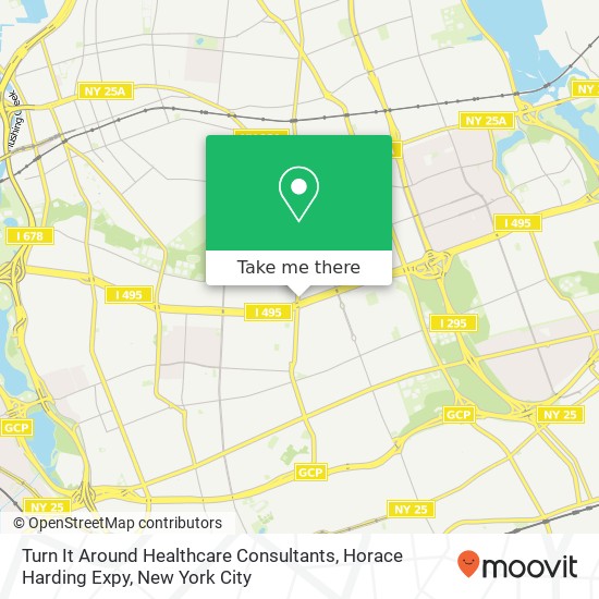 Mapa de Turn It Around Healthcare Consultants, Horace Harding Expy