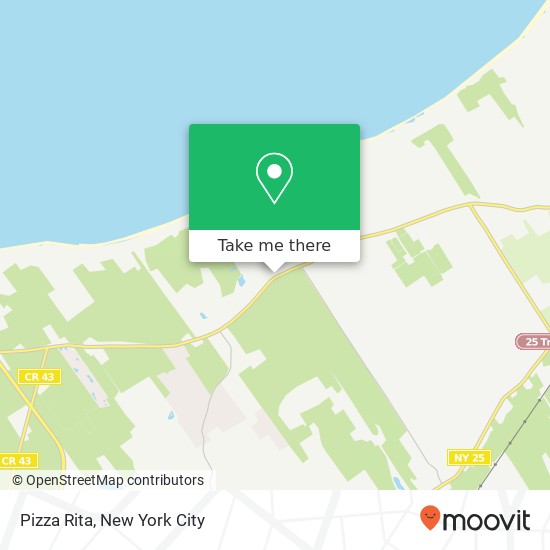 Pizza Rita map