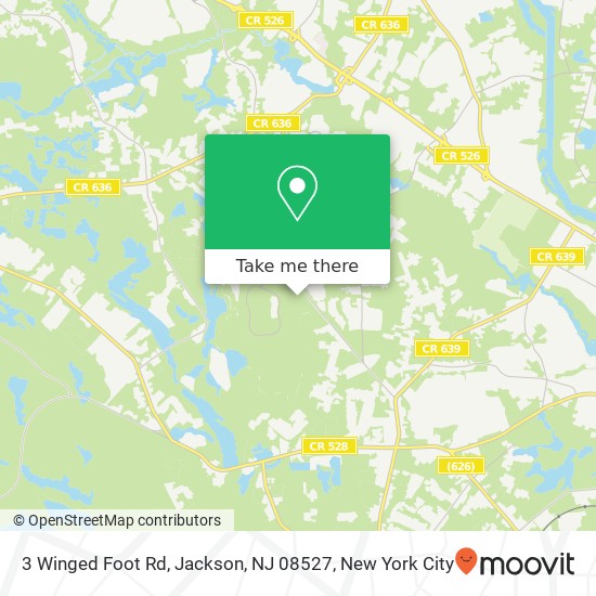 3 Winged Foot Rd, Jackson, NJ 08527 map