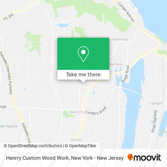 Henrry Custom Wood Work map