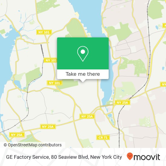 GE Factory Service, 80 Seaview Blvd map