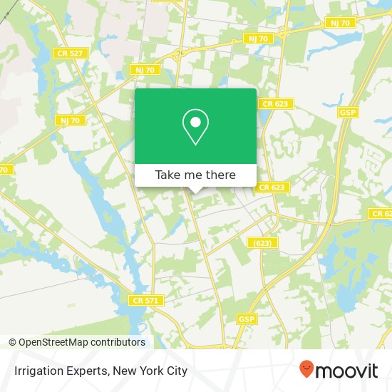 Irrigation Experts map