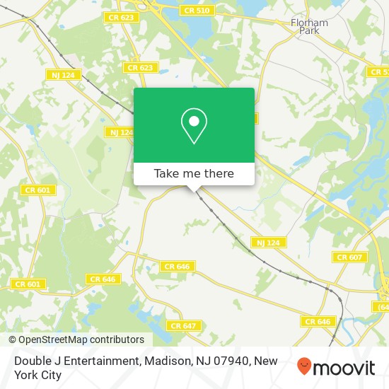 Double J Entertainment, Madison, NJ 07940 map